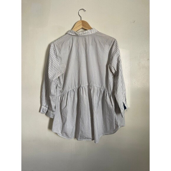 HOLDING HORSES Anthropologie Tiered Patch Tunic Size M - Picture 3 of 8